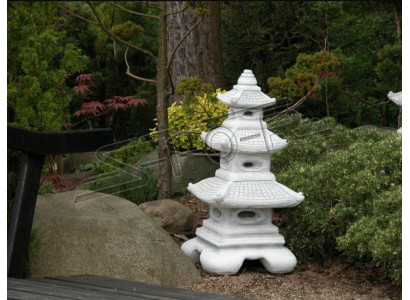 Japanischer Garten Lampen Dekoration Beleuchtung Vogel Tränke