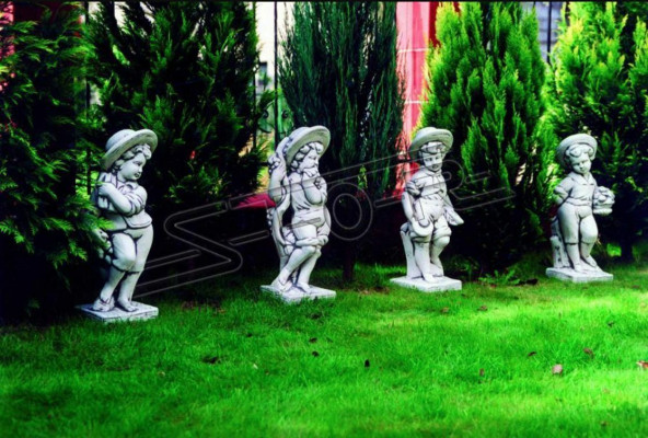 Junge 70cm Figur Statue Figuren Skulptur Statuen Garten