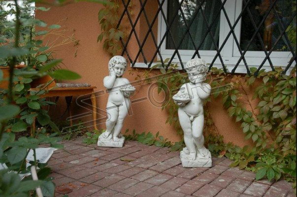 Junge 72cm Figur Statue Figuren Skulptur Statuen Garten Dekoration