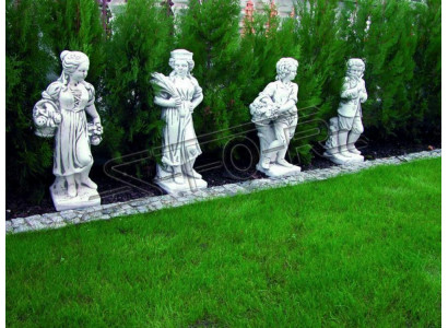 Junge 75cm Figur Statue Figuren Skulptur Statuen Garten Dekoration