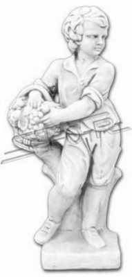 Junge 75cm Figur Statue Figuren Skulptur Statuen Garten Dekoration