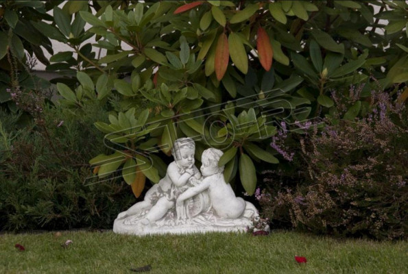 Kind 24cm Skulptur Design Figur Statue Garten Figuren Statuen