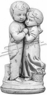 Kind 40cm Skulptur Design Figur Statue Garten Figuren Statuen