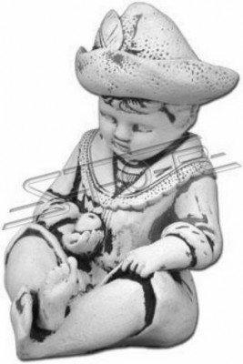 Kind Büste Skulptur Design Figur Statue Garten Figuren Statuen