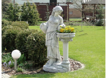 Kübel Skulptur Design Figur Statue Garten Figuren Statuen Skulpturen S101077