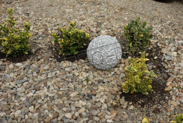 Kugel 23cm Skulptur Design Figur Statue Garten Figuren Statuen