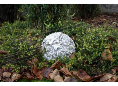 Kugel 25cm Skulptur Design Figur Statue Garten Figuren Statuen