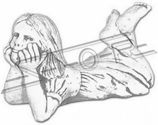 Mädchen Figur Statue Figuren Statuen Skulpturen Garten Skulptur