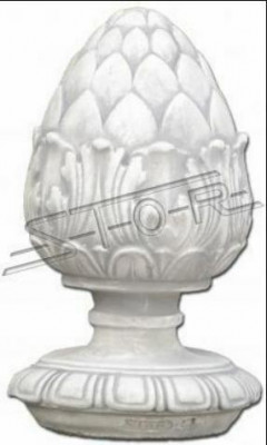 Mauer Deko Blumen Vase Gefäss Garten Terrasse Dekoration Statue