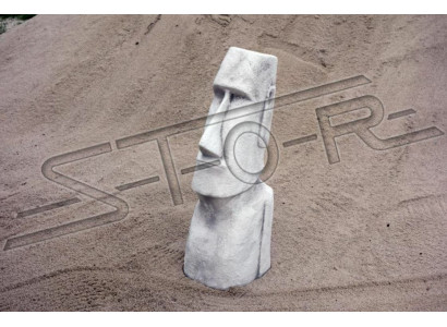 Moai Statue Skulptur Figur Designer Garten Terrasen Deko Skulpturen