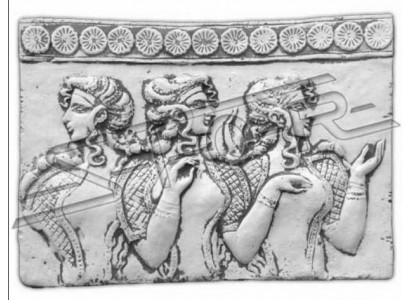 Relief Wand Steinplatte Asien Bild Bilder Reliefe Dekoration Garten