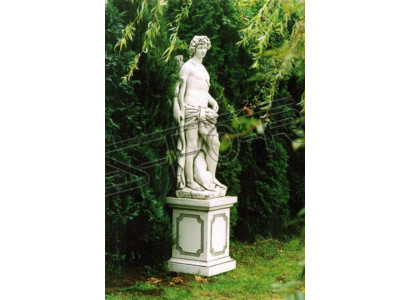 Sockel 63cm für Skulptur Design Figur Statue Garten Figuren Statuen