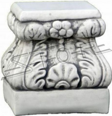 Sockel 27cm für Skulptur Design Figur Statue Garten Figuren Statuen