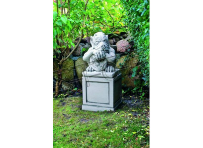 Sockel für Säulen Säule Fundament Garten Terrasse Weiß Figuren Abstellen