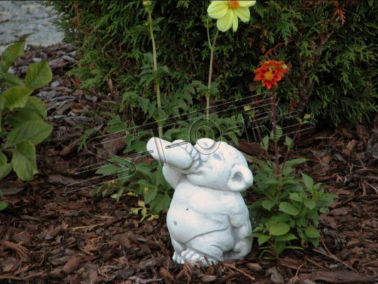 Poroschenko der Trinker Figur Statue Alkoholiker Skulptur Garten Säufer S101014