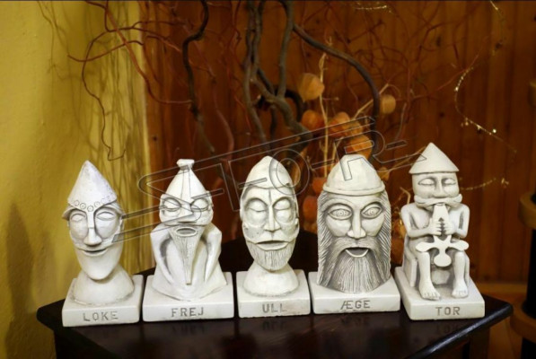 Tor Designer Figur Statue Statuen Figuren Skulptur Skulpturen 17cm