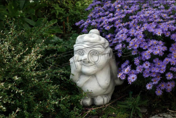 Troll 36cm Skulptur Design Figur Statue Garten Figuren Statuen