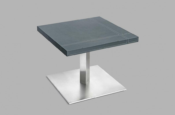 Couch Tisch Kaffee Beistell Designer Tische Wohnzimmer Sofa Leder