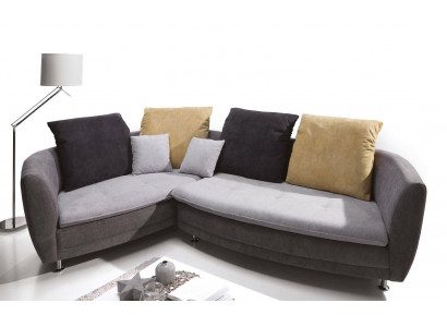 Design Ecksofa Rund Couch Polster Eck Garnitur Sofa Couchen Sofas