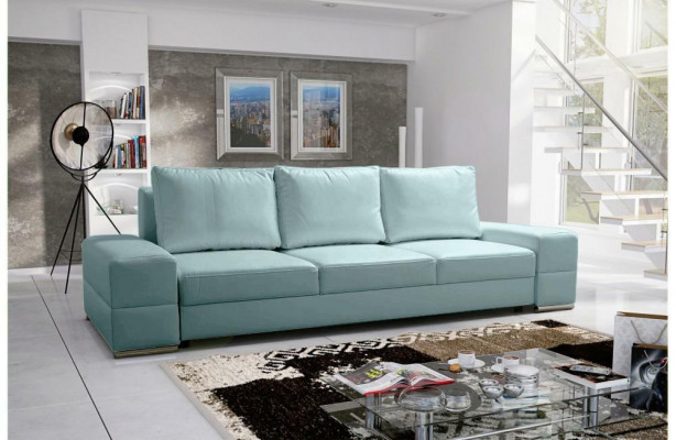 Couch Kunstleder Sofa Edles Design Designer 3 Sitzer Möbel Klassische Möbel xxl