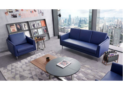 Moderne Sofagarnitur 3+1+1 Sitzer Sofa Deko Couch Polster Garnitur Couchen