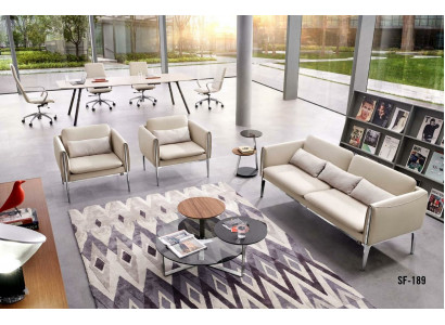 Moderne Sofagarnitur 3+1+1 Sitzer Sofa Couch Polster Deko Garnitur Couchen