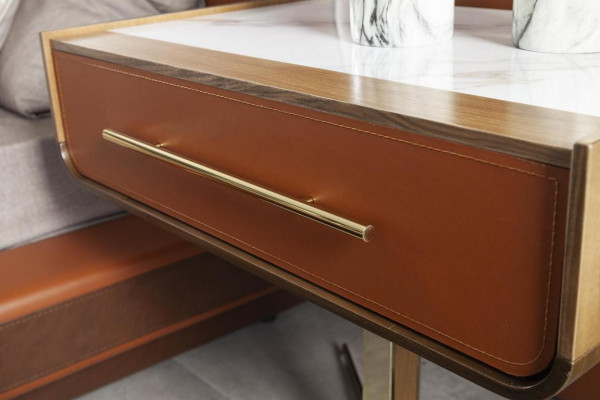 Schlafzimmer Komplett Set 5tlg. Möbel Bett Kleiderschrank Kommode Nachttische