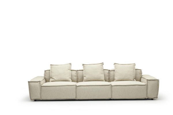 Gemütliche Wohnzimmer Couch 300cm Big Sofa Couchen Sofas Stoffsofa Textil