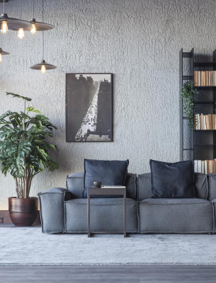 Gemütliche Couch Wohnzimmer 300cm Big Sofa Couchen Sofas Stoffsofa Textil