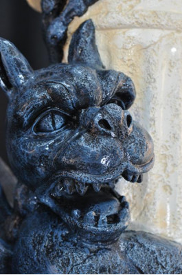 Design Spalten Säule Gragol Gothik Säulen Skulptur Skulpturen Blumen Ständer
