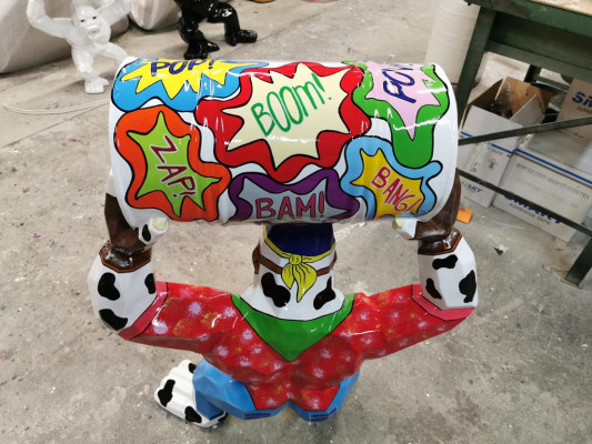 Statuen Dekoration Deko Gorilla Garten Neu Designer Figur Statue Moderne Figuren