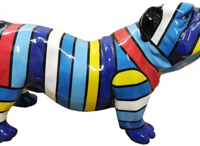 Abstrakte Fisch Hund Handarbeit Dekoration Wohn Deko Skulpturen Statuen Figuren