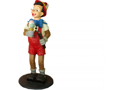 Design pinocchio Figur Statue Skulptur Figuren Skulpturen Dekoration Deko 5644