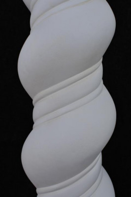 Säule Medusa Mäander Style Dekosäule Säulen Statue Ständer Barock 100cm Neu 1017