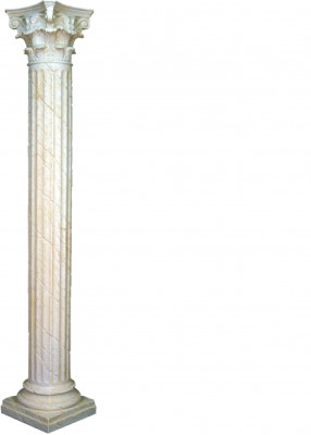 XXL Griechische Säule Antik Stil Design Säulen Luxus Stützen Neu 224cm Groß Neu