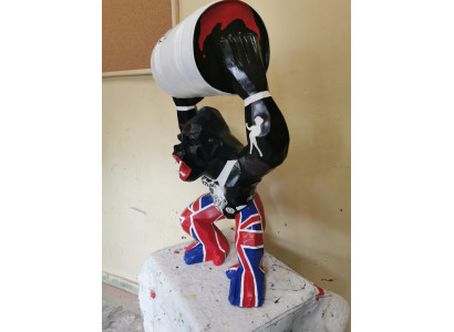 Abstrakte Figur Figuren Abstrakt Statuen Skulptur designer Loft bunte Skulpturen