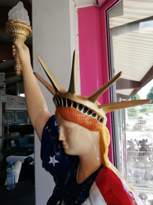 Freiheits Statue XXL 240cm Freiheitsstatue Figur USA Liberty Skulpturen Neu 6807