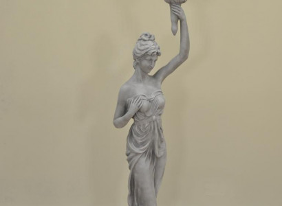 XXL Design Steh Leuchte Stand Leuchten Lampe Skulptur Figur Figuren Statue 153cm