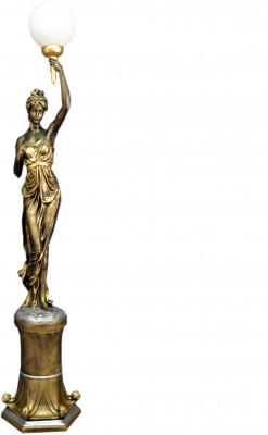 XXL Design Steh Leuchte Stand Leuchten Lampe Skulptur Figur Figuren Statue 227cm