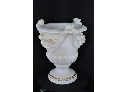 XXL Vase Tisch Dekoration Deko Vasen Antik Stil Skulptur Figur Kelch Rom 79cm