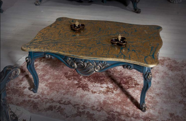 Kaffee Tisch Beistell Tische Wohnzimmer Luxus Couchtisch Design Holz