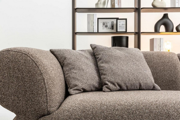 Großes Wohnzimmer Set Fünfsitzer Dreisitzer Sessel Hocker Sofagarnitur