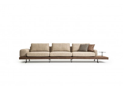 Sofa 4 Sitzer Luxus Polstersofa Neu Design Textil Wohnzimmer Modern