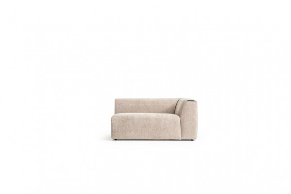 Beiges Sofa Wohnzimmer Polstermöbel Fünsitzer Designer Luxus Möbel Neu