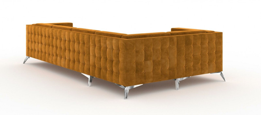 Textilsofa Couch Wohnlandschaft Garnitur Design Modern Sofa Ecksofa