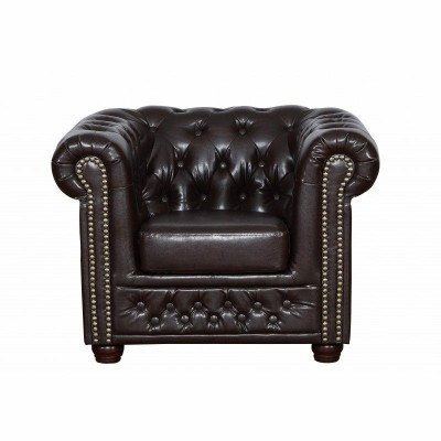 Chesterfield Sofagarnitur Sofa 3+1+1 Couch Polster Set Sofas Couchen Yorki Neu