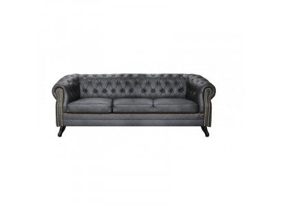 Chesterfield Sofagarnitur 3+2 Glasgow Couch Polster Set Sofas Couchen Neu