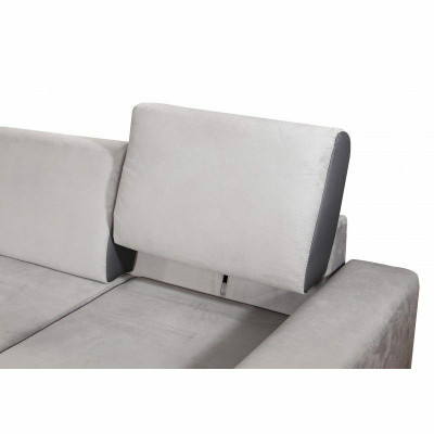 Design Ecksofa Sofa Couch Polster Sitz Eck Sofas Couchen Bettfunktion Schlafsofa