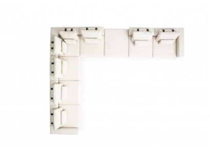 Ecksofa L-Form Luxus Sofa Couch Wohnzimmersofas Eckcouch Polstersofa