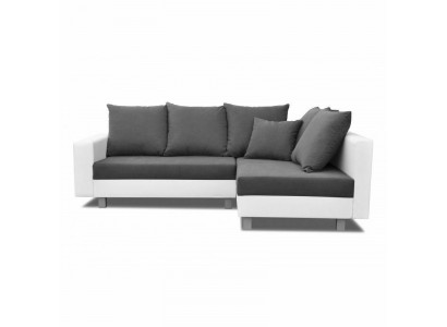 Design Ecksofa Sofa L-form Bettfunktion Couch Sitz Eck Sofas Textil Polster Neu